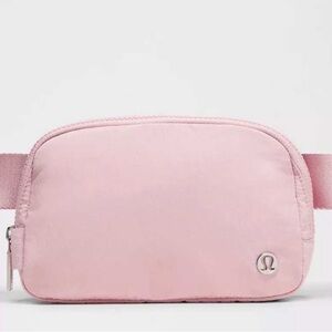 Lululemon pink belt bag
